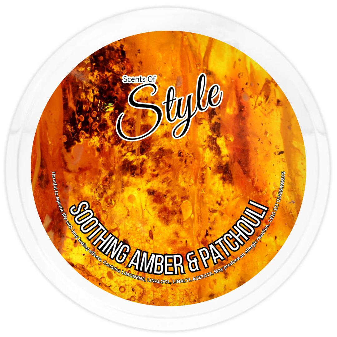 Soothing Amber & Patchouli 2oz Segment Pot
