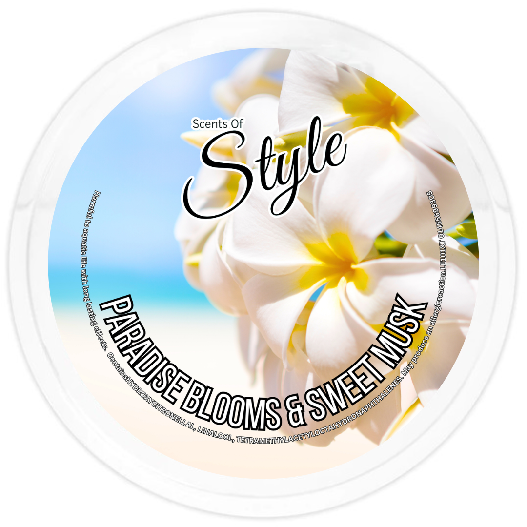 Paradise Blooms & Sweet Musk 2oz Segment Pot