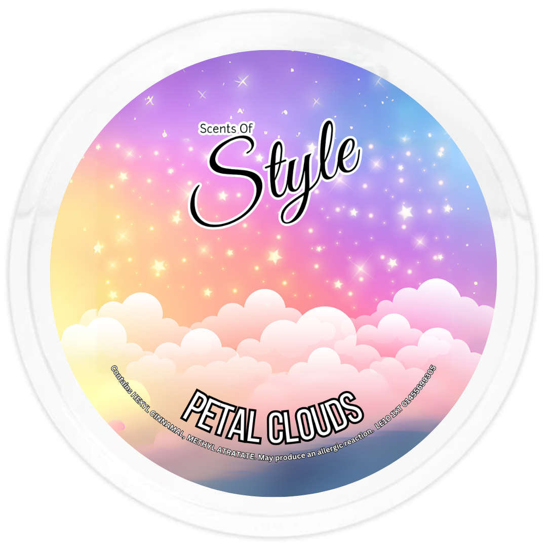 Petal Clouds 2oz Segment Pot