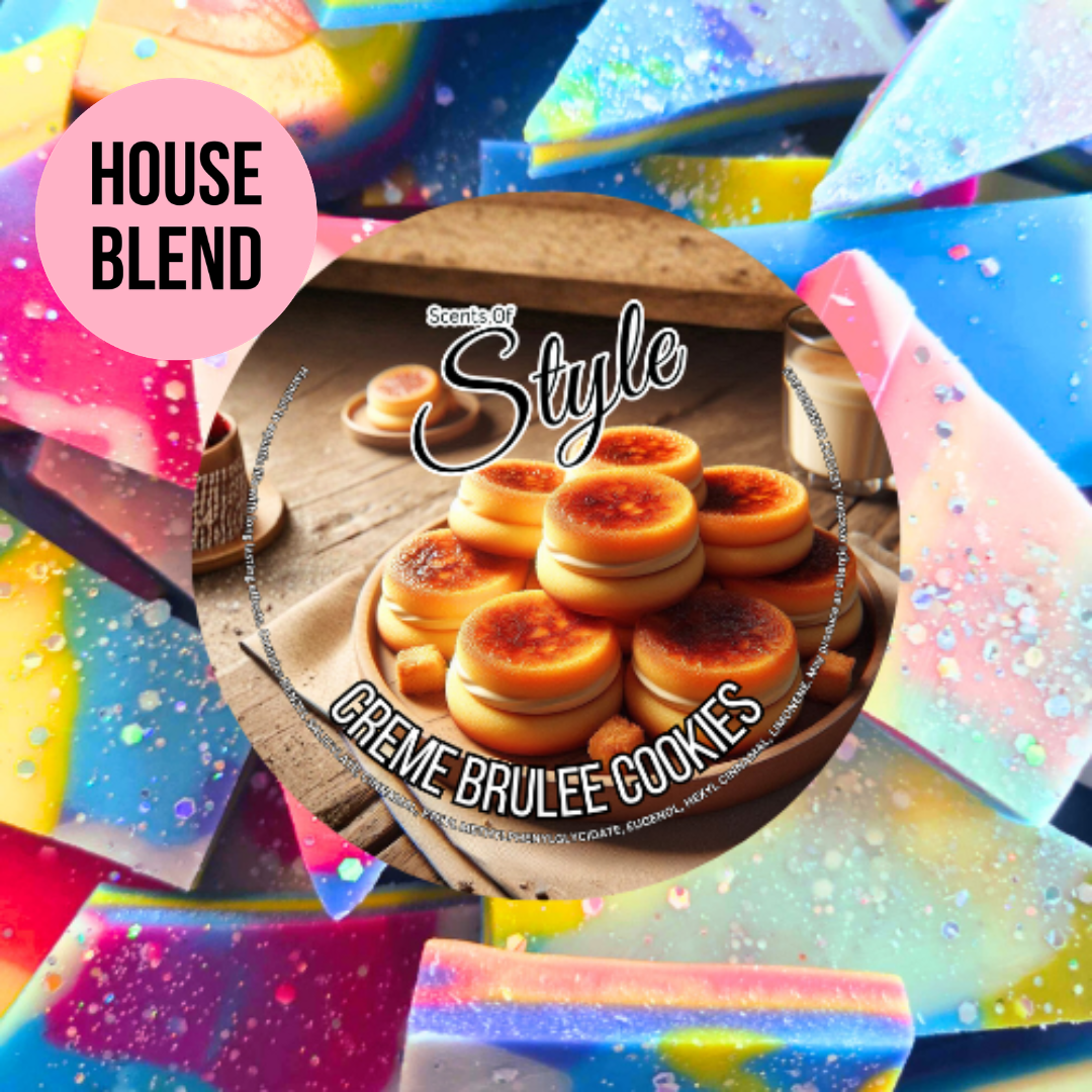 Creme Brulee Cookies 100g Brittle Bag