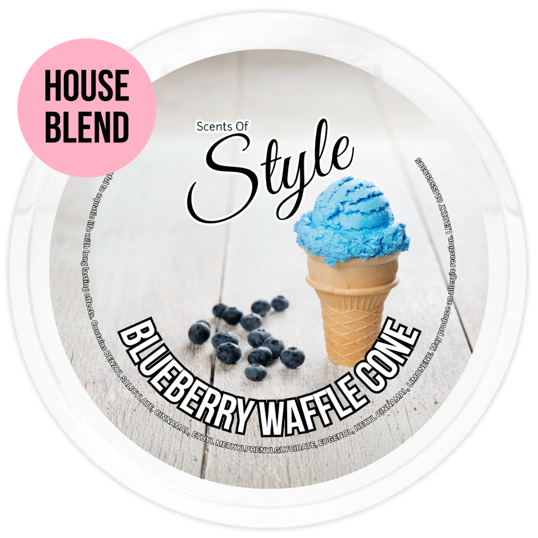 Blueberry Waffle Cone 2oz Segment Pot