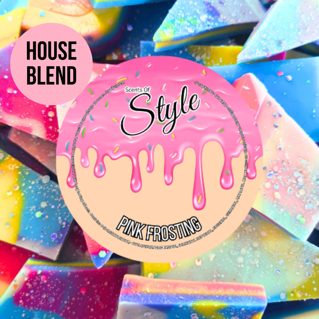 Pink Frosting 100g Brittle Bag