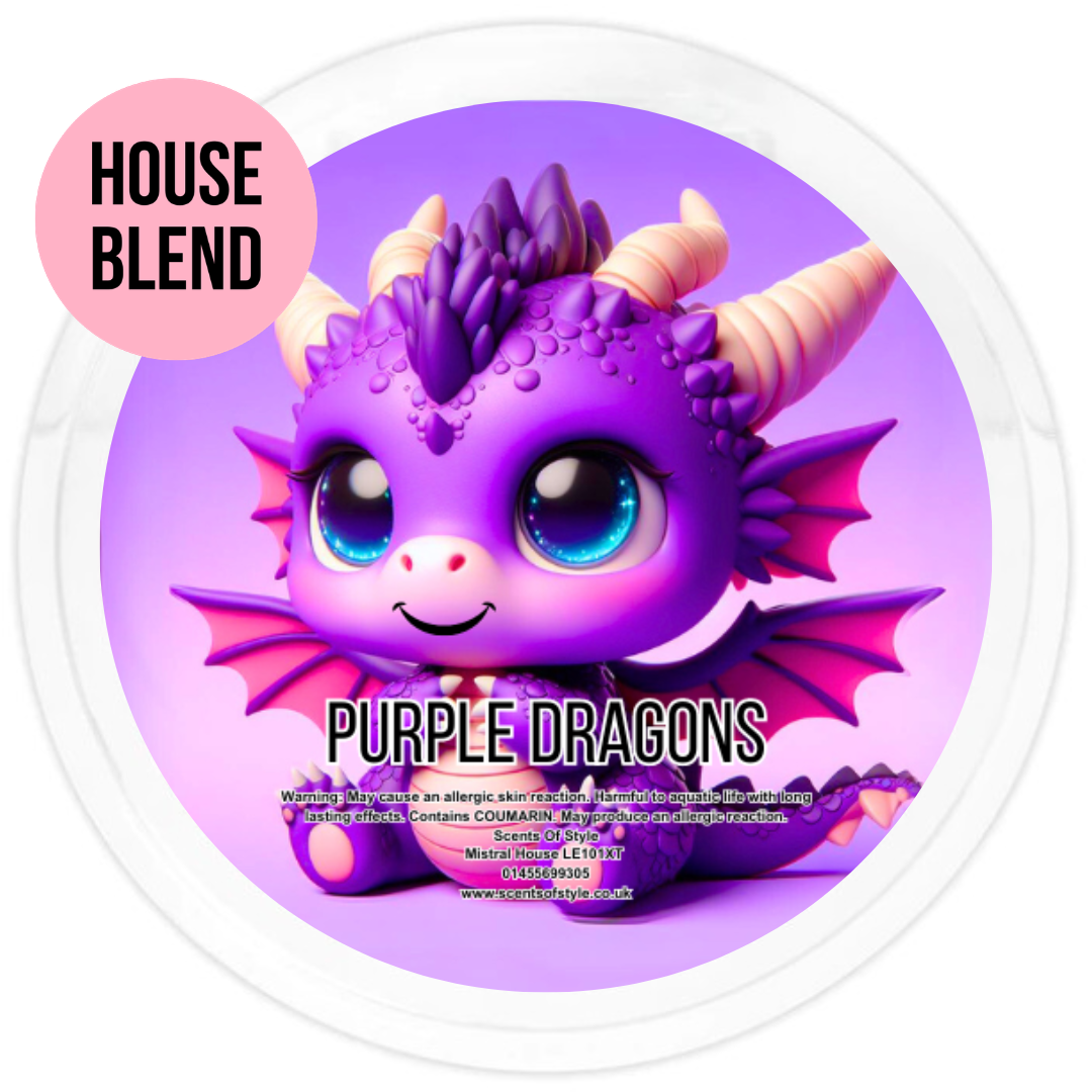 Purple Dragons 2oz Segment Pot