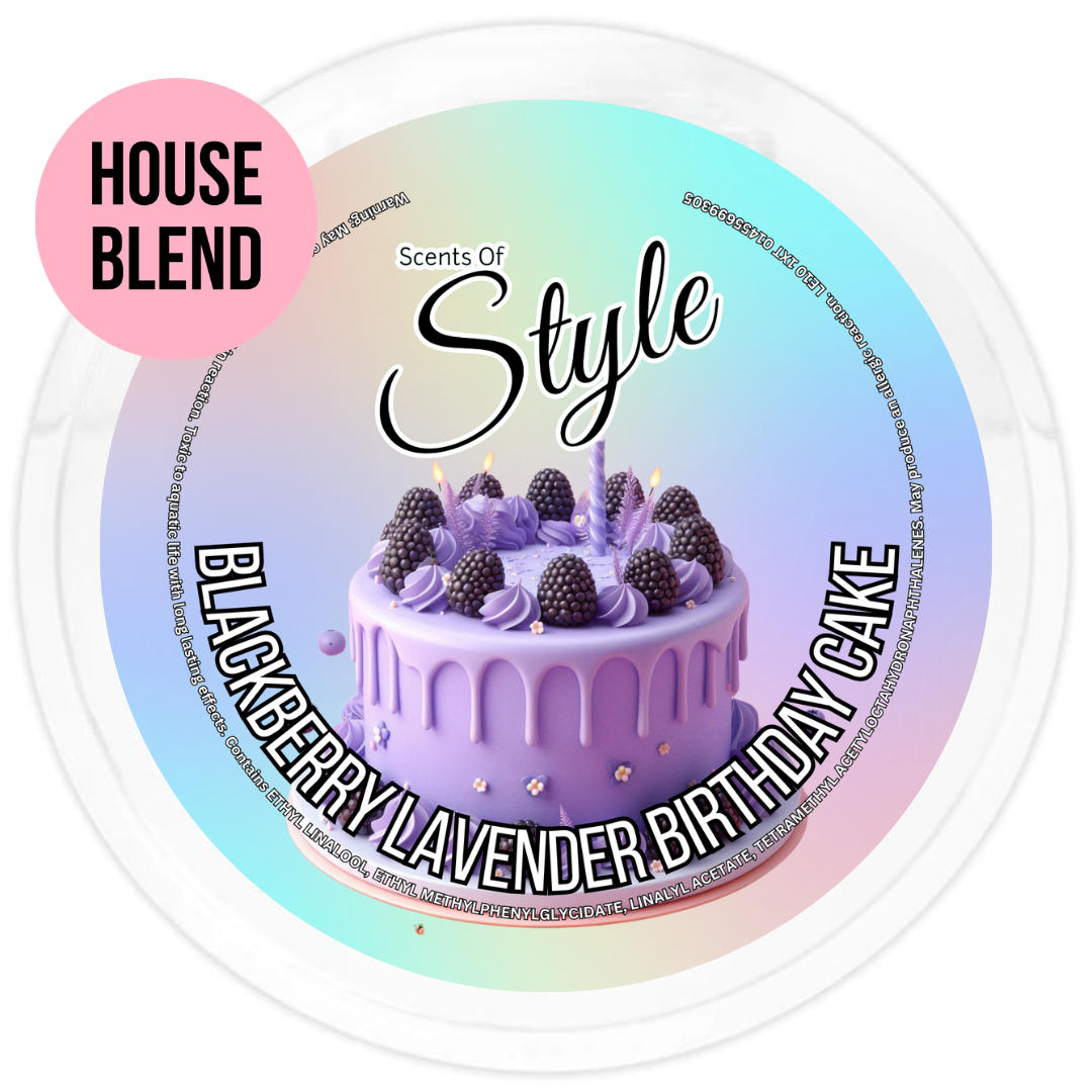 Blackberry Lavender Birthday Cake 2oz Segment Pot