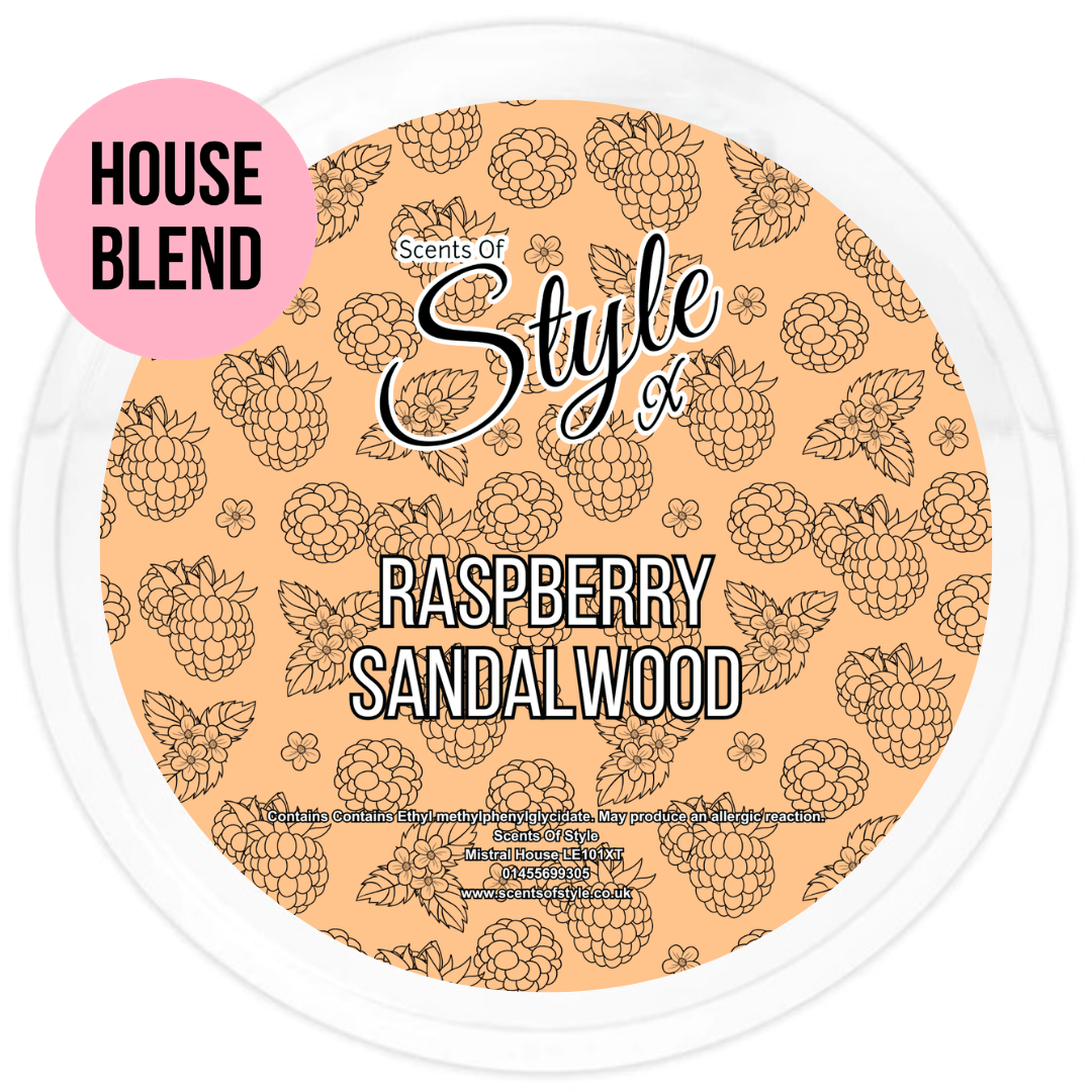 Raspberry Sandalwood 2oz Segment Pot