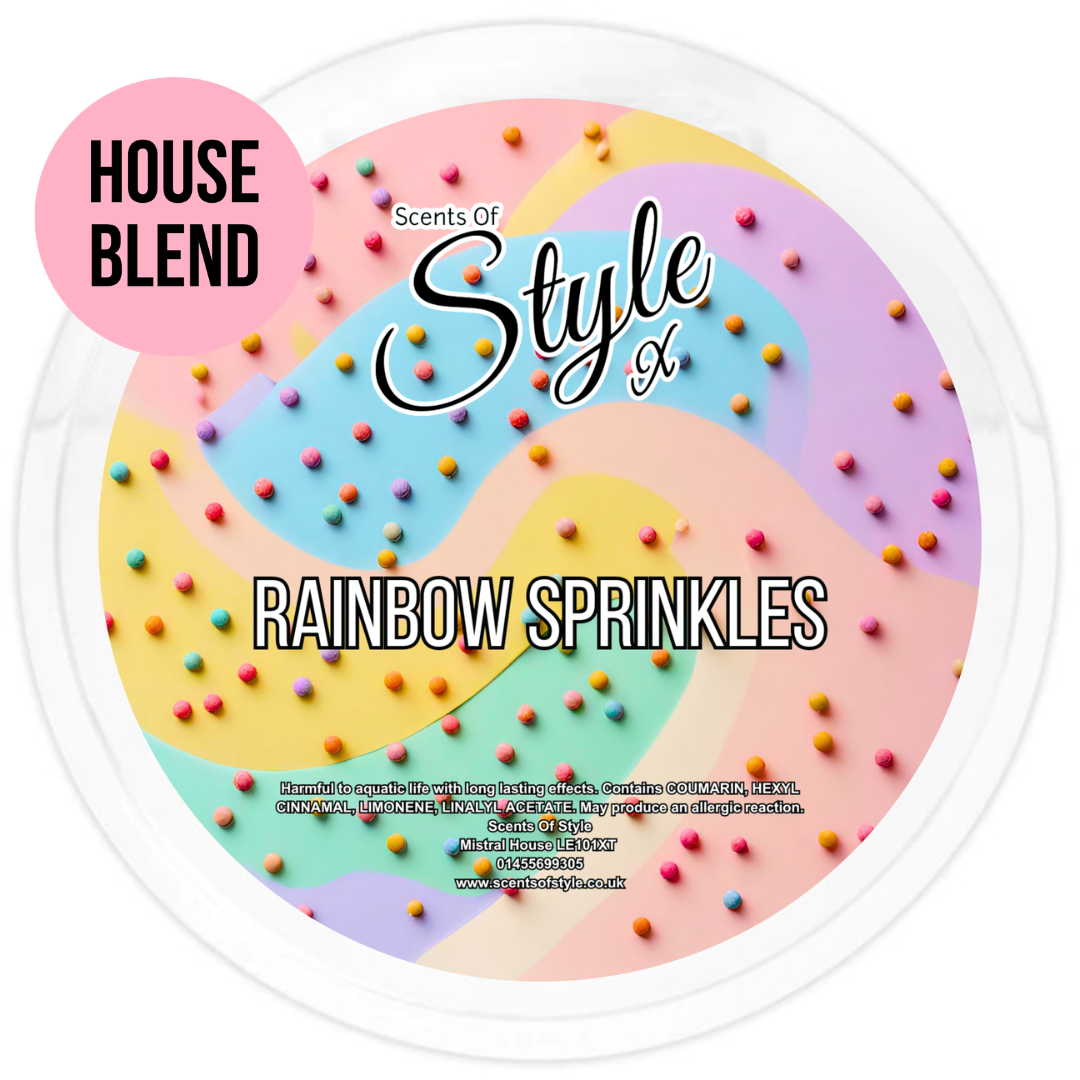 Rainbow Sprinkles 2oz Segment Pot