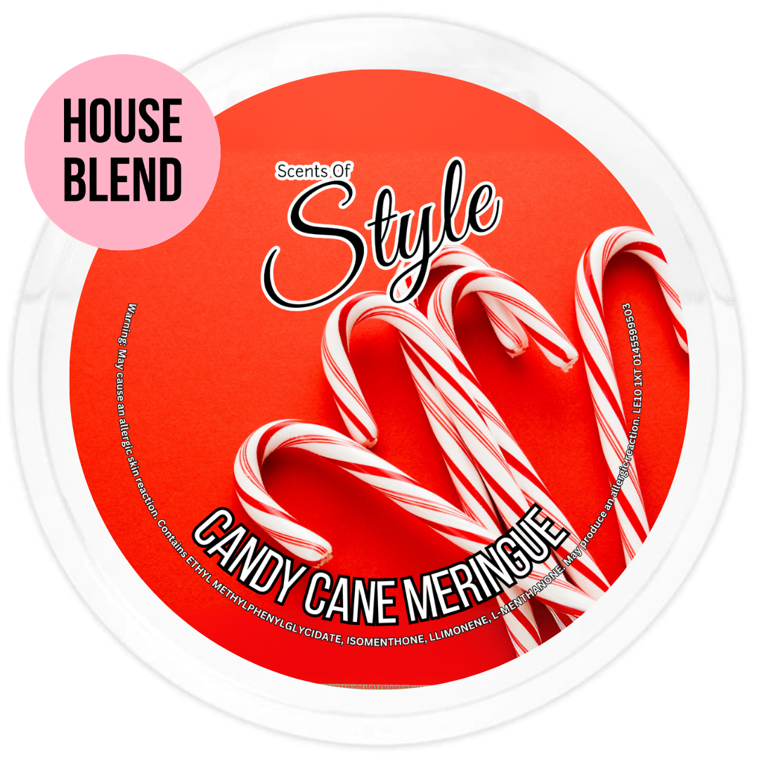 Candy Cane Meringue 2oz Segment Pot