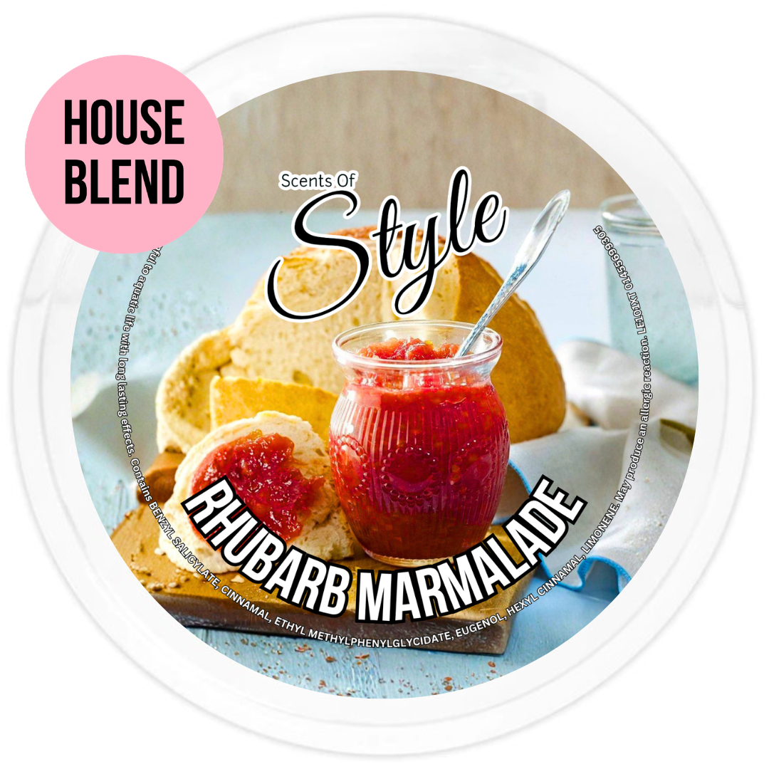 Rhubarb Marmalade 2oz Segment Pot