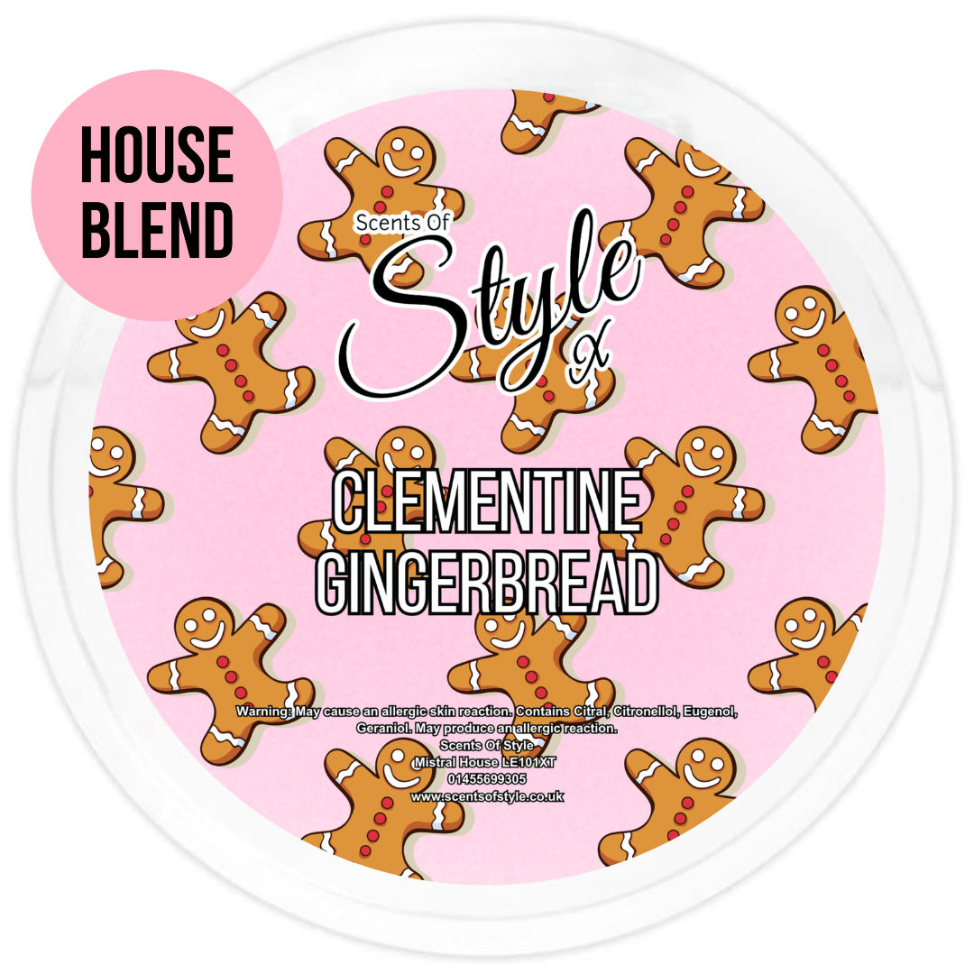 Clementine Gingerbread 2oz Segment Pot