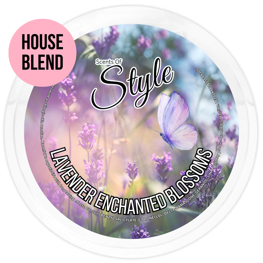 Lavender Enchanted Blossoms 2oz Segment Pot