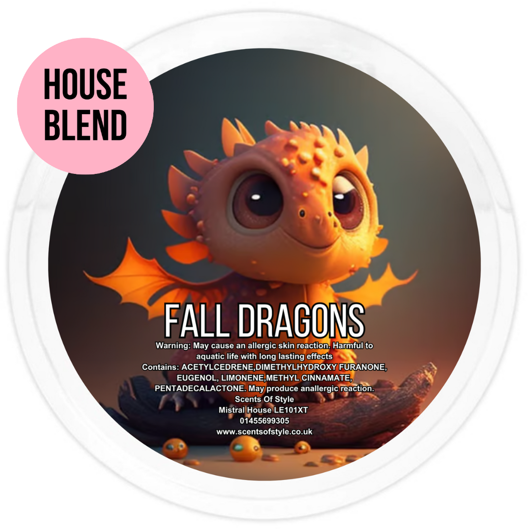 Fall Dragons 2oz Segment Pot