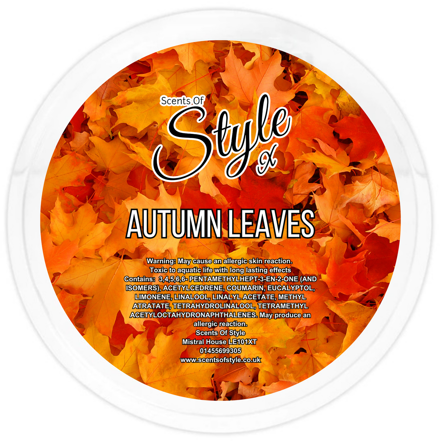 Autumn Leaves 2oz Segment Pot