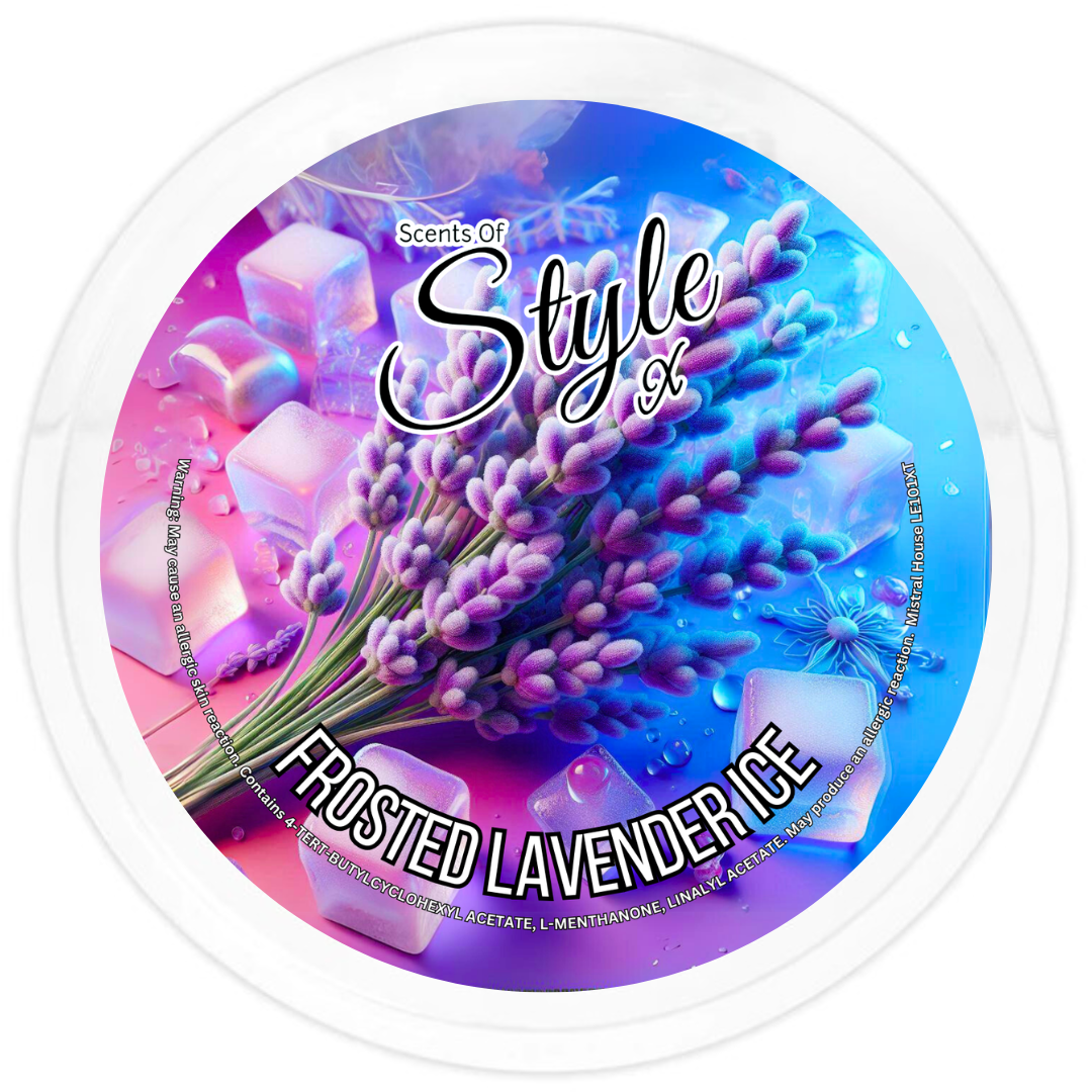 Frosted Lavender Ice 2oz Segment Pot