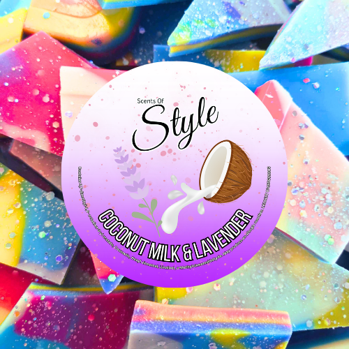 Coconut Milk & Lavender 100g Brittle Bag