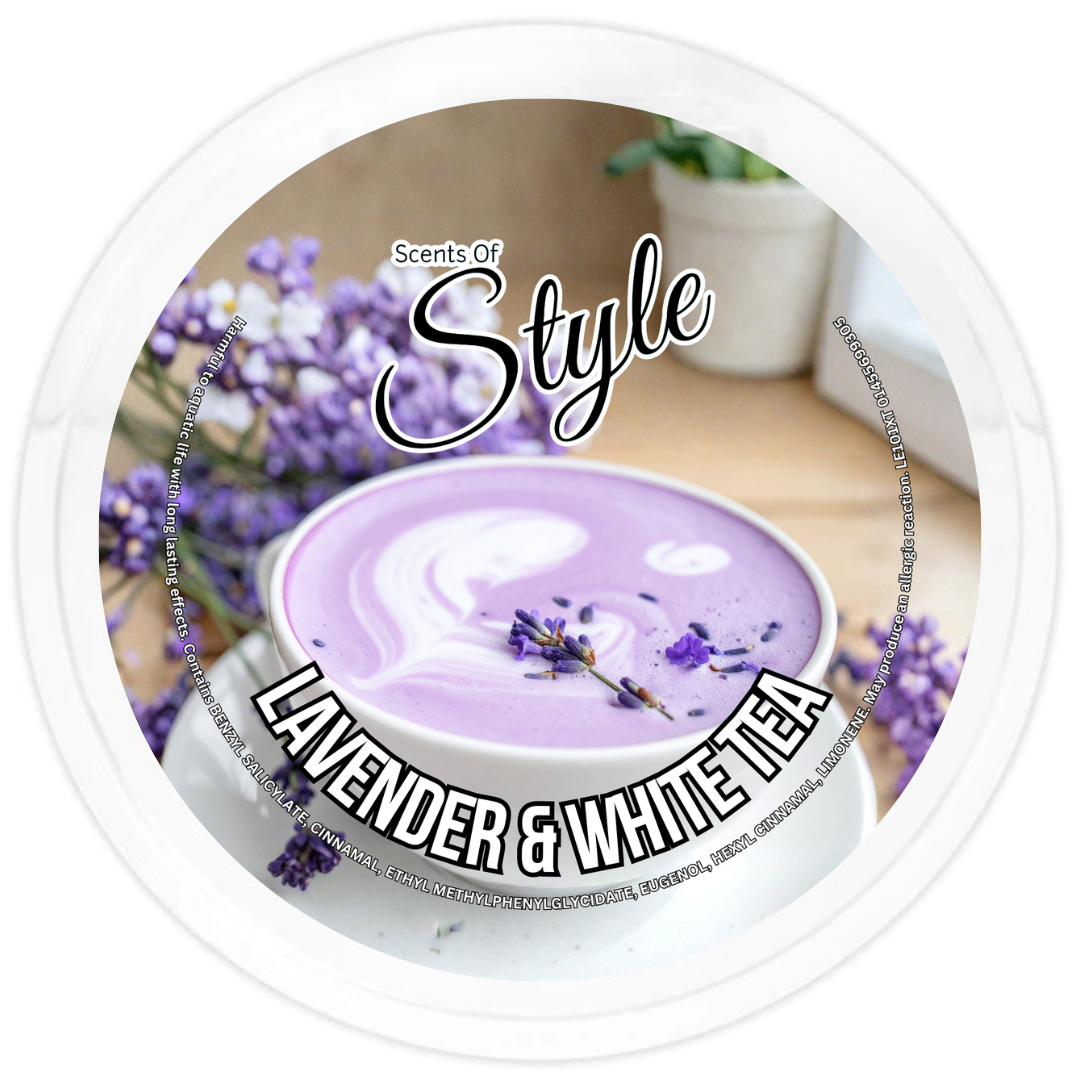 Lavender & White Tea 2oz Segment Pot