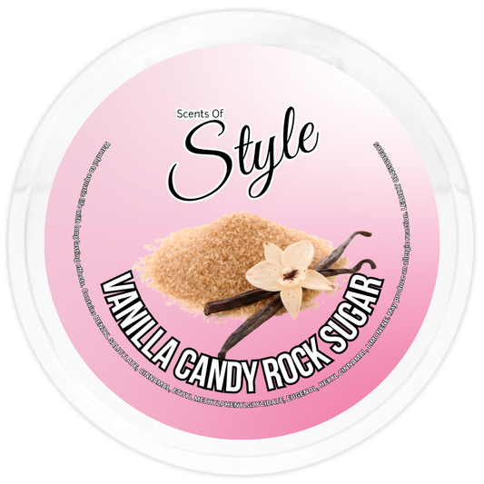Vanilla Candy Rock Sugar 2oz Segment Pot