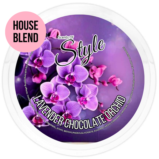 Lavender Chocolate Orchid 2oz Segment Pot