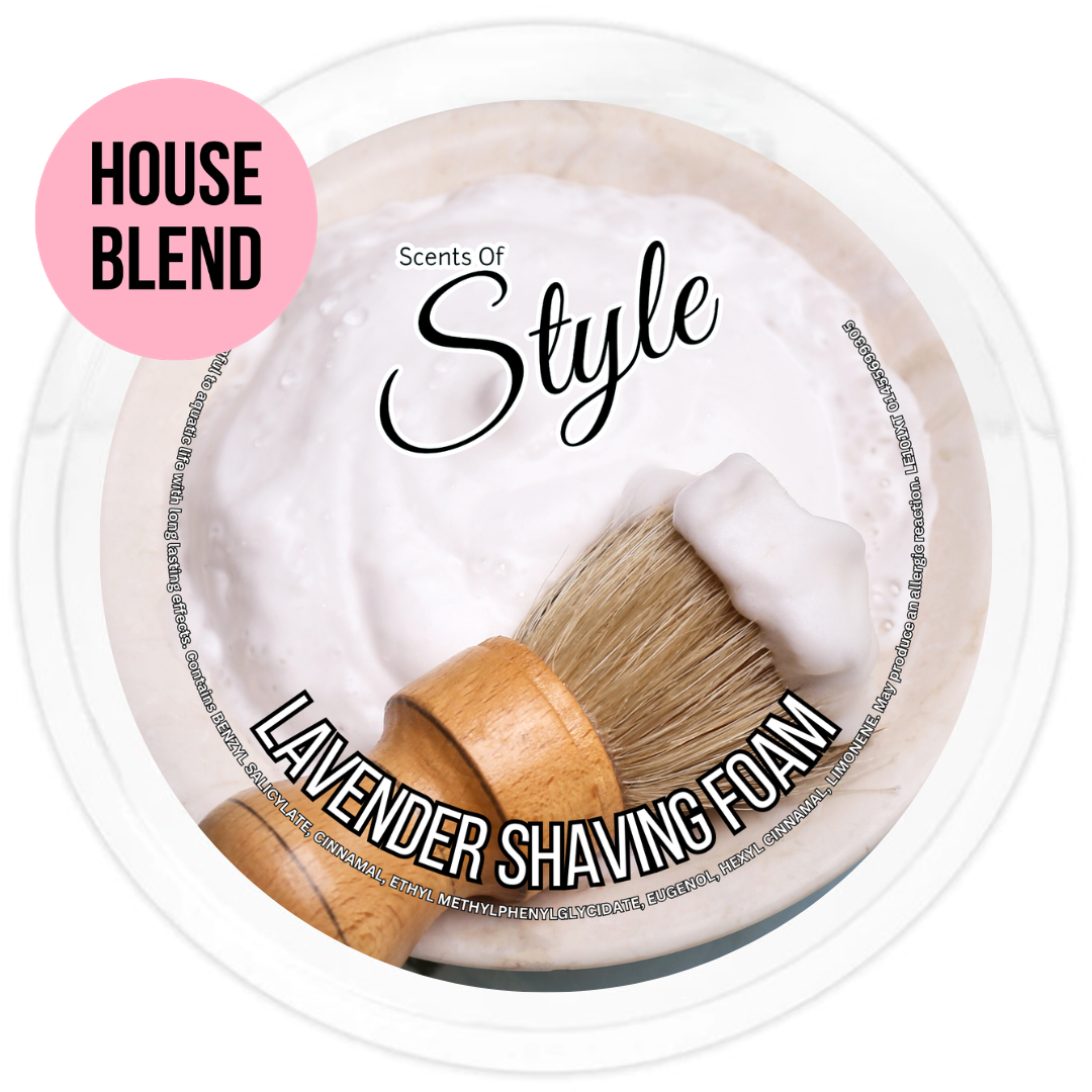 Lavender Shaving Foam 2oz Segment Pot