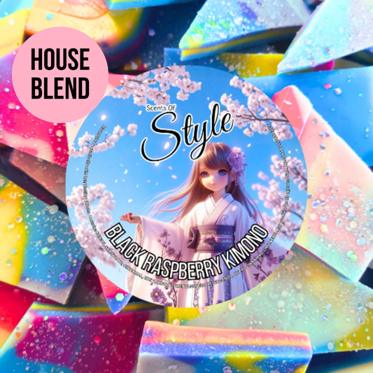 Black Raspberry Kimono 100g Brittle Bag