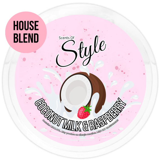 Coconut Milk & Raspberry 2oz Segment Pot