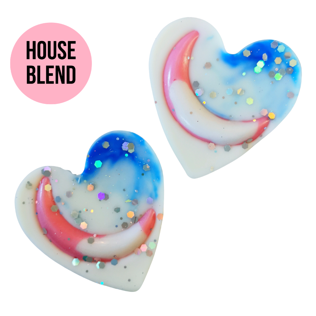 Pink Tulips In April Heart Duo Grab Bag
