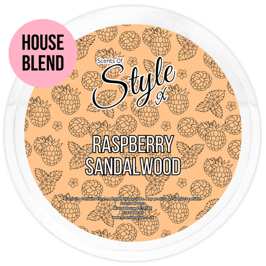 Raspberry Sandalwood 2oz Segment Pot