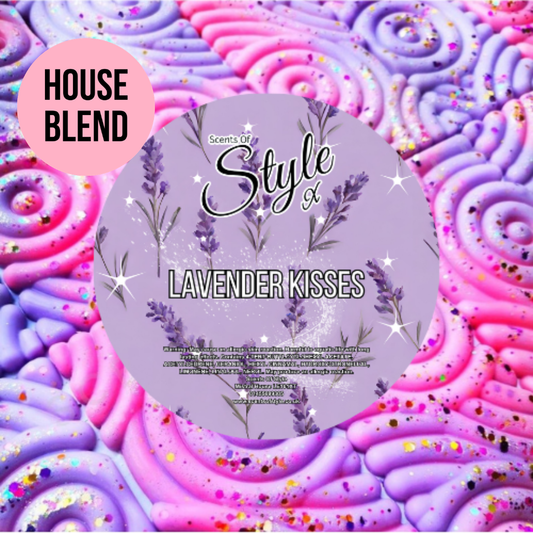 Lavender Kisses 100g Swirl Bar