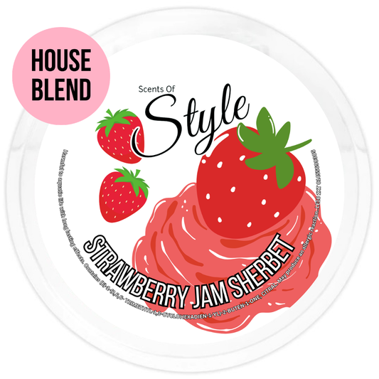 Strawberry Jam Sherbet 2oz Segment Pot