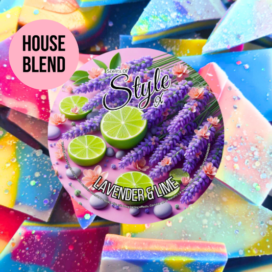 Lavender & Lime Brittle Bag