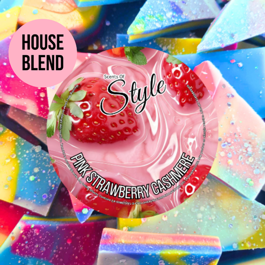 Pink Strawberry Cashmere Brittle Bag