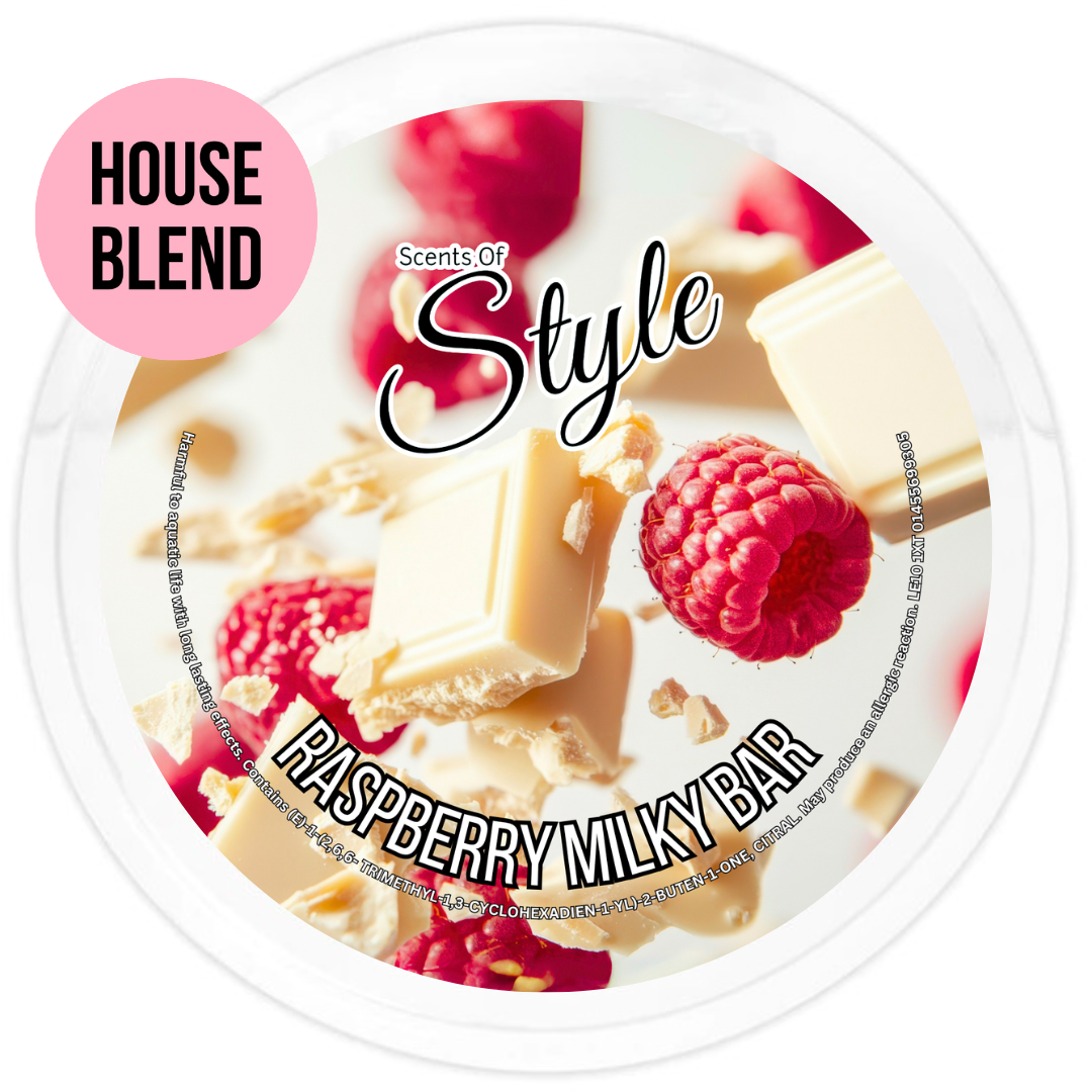 Raspberry Milky Bar 2oz Segment Pot