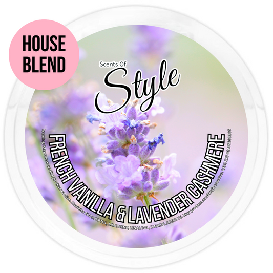 French Vanilla & Lavender Cashmere 2oz Segment Pot