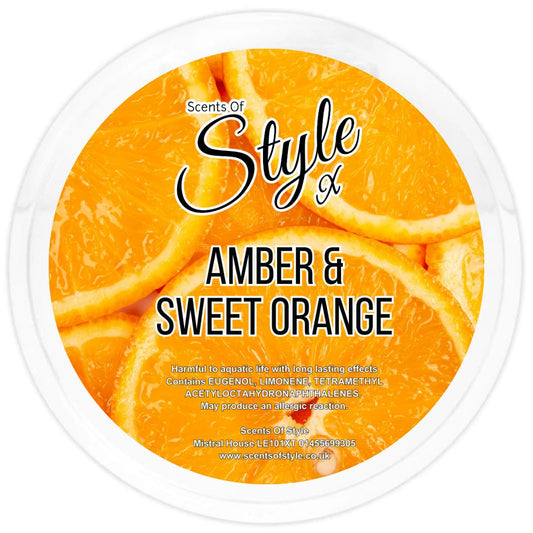 Amber & Sweet Orange 2oz Segment Pot