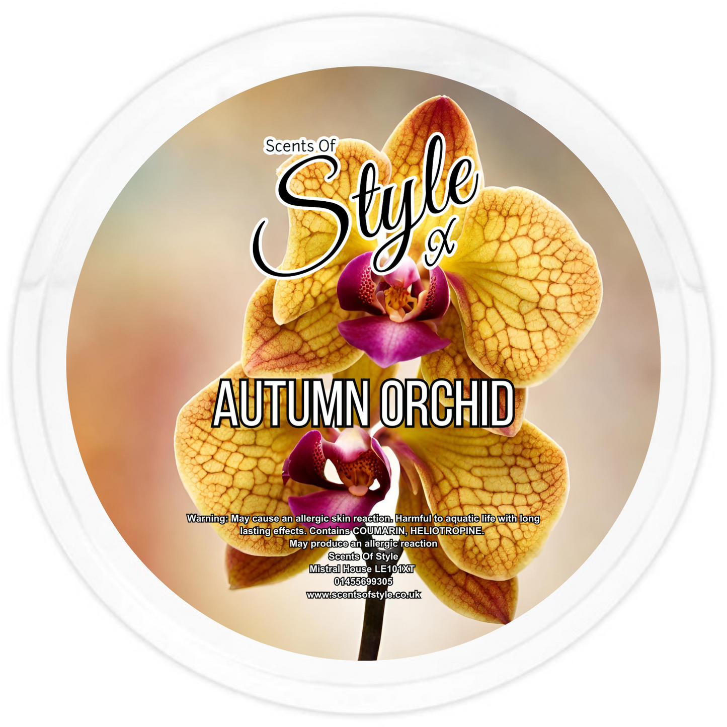 Autumn Orchid 2oz Segment Pot