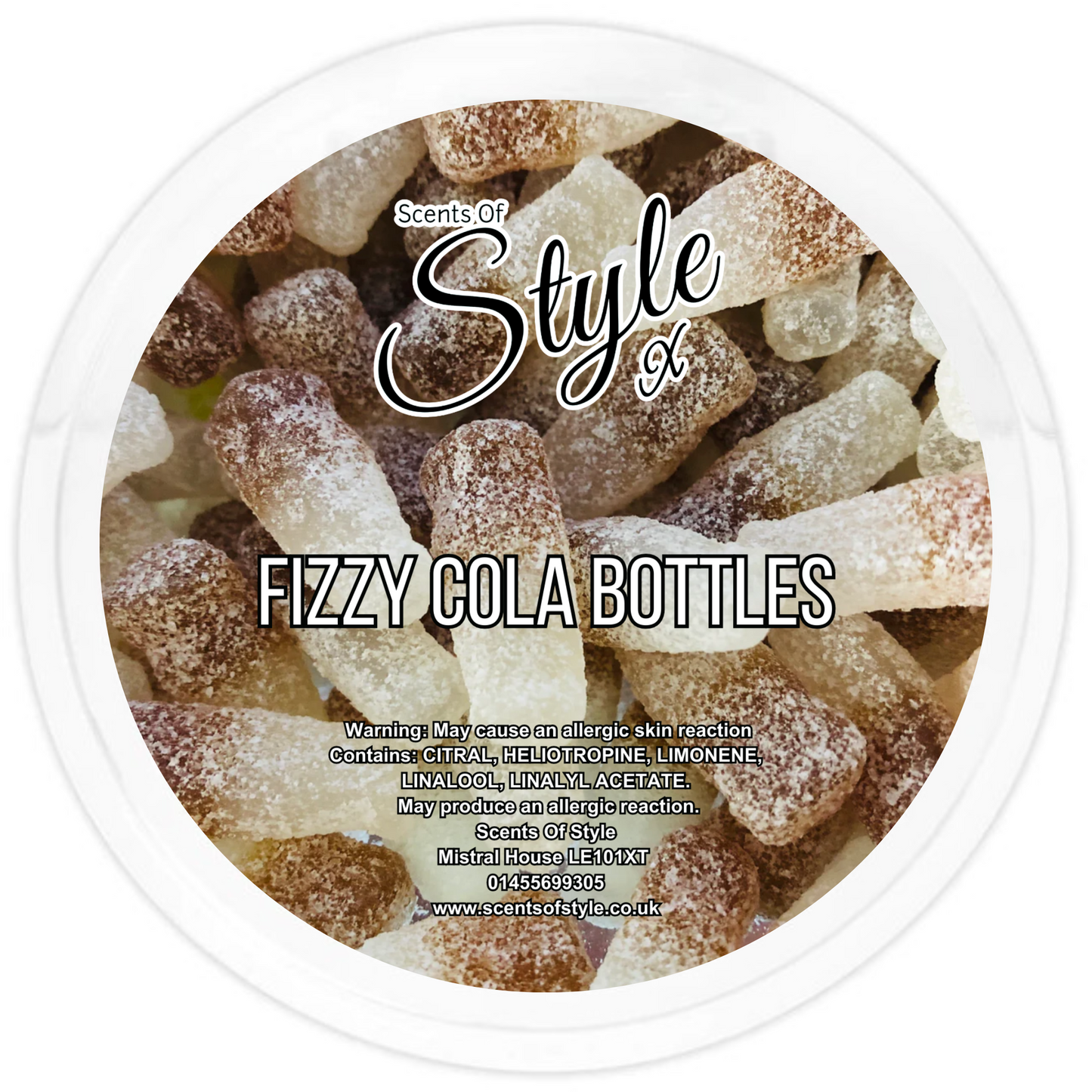 Fizzy Cola Bottles 2oz Segment Pot