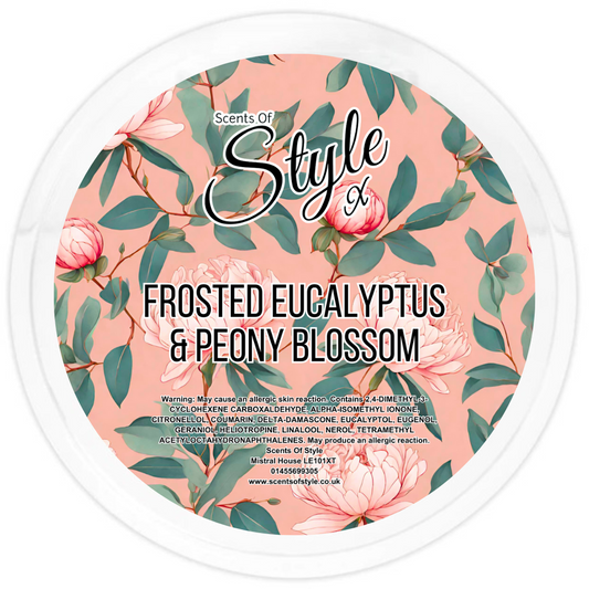 Frosted Eucalyptus & Peony Blossom
