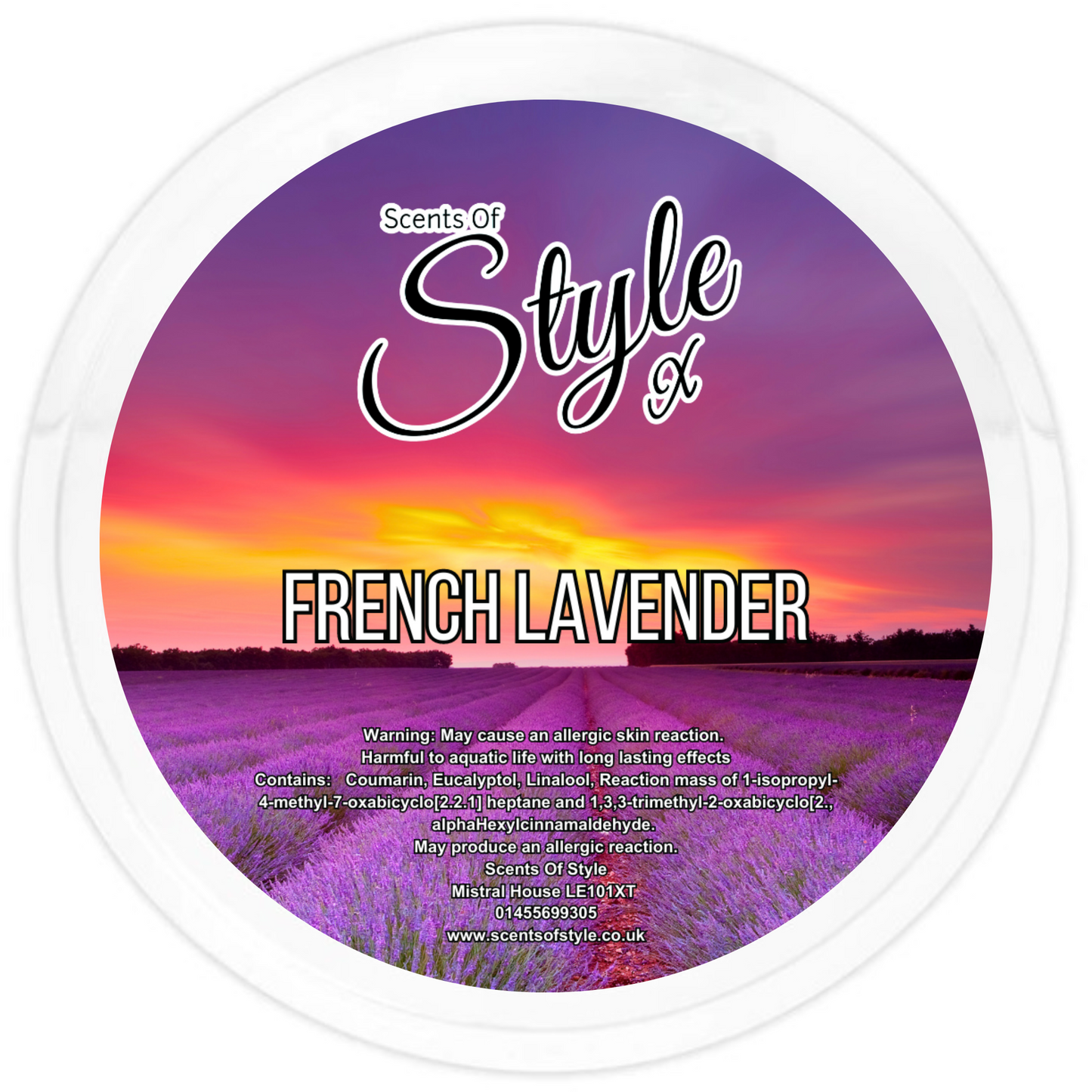 French Lavender 2oz Segment Pot
