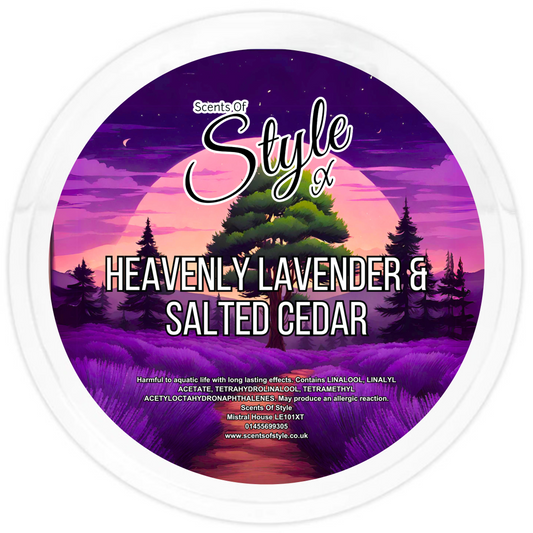 Heavenly Lavender & Salted Cedar 2oz Segment Pot