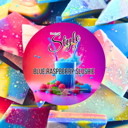 Blue Raspberry Slushie 100g Brittle Bag
