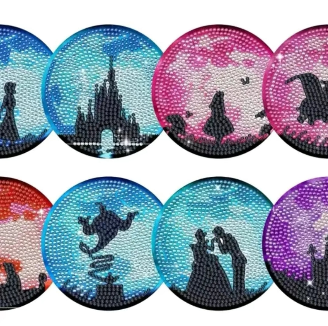Disney Coasters Set Diamond Kit