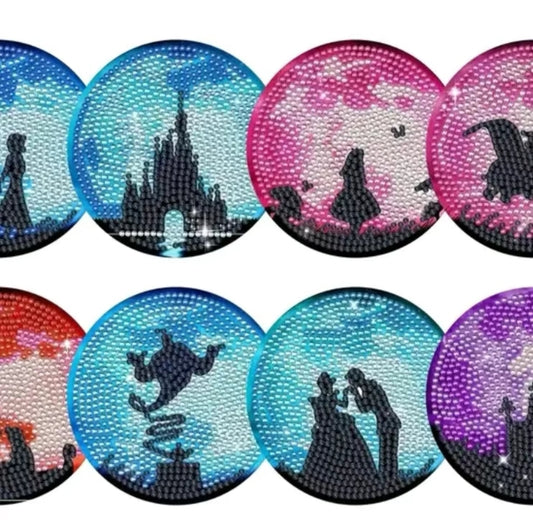 Disney Coasters Set Diamond Kit