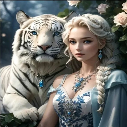 Frozen Princess & Tiger